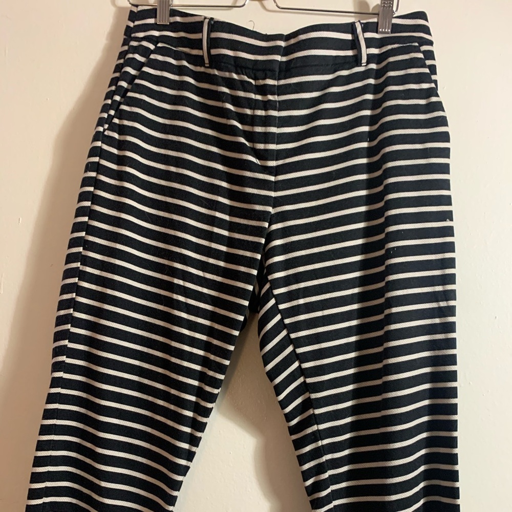 LOFT Curvy Fit Cropped Dress Pants